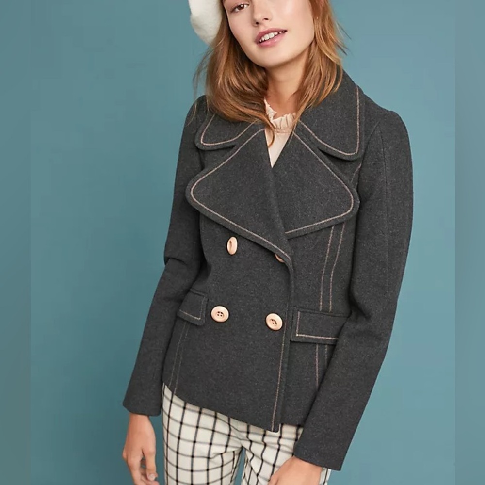 ett:twa peacoat from Anthropologie